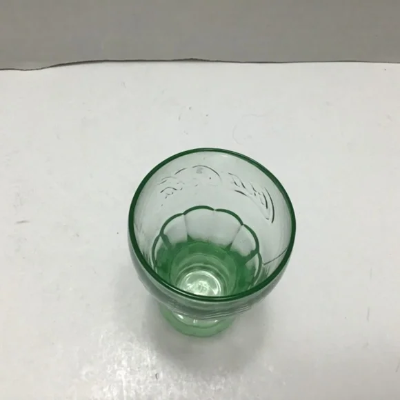 Libbey Miniature Green Coca-Cola Glass 1980s - Picture 3 of 6